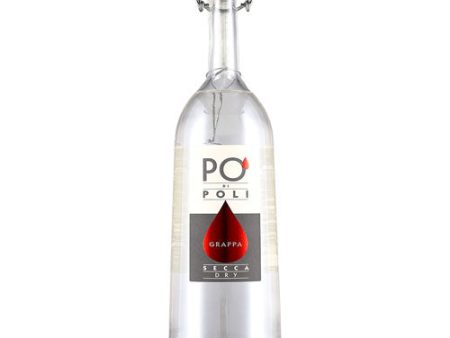 Poli Dist Merlot Secca Dry Grappa Tubes  - 750ML Discount