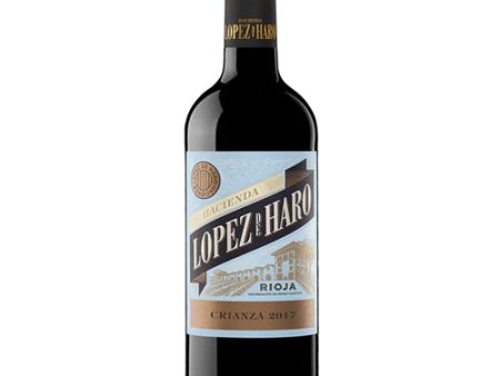 Hacienda Lopez de Haro Crianza 2017 -750ML on Sale