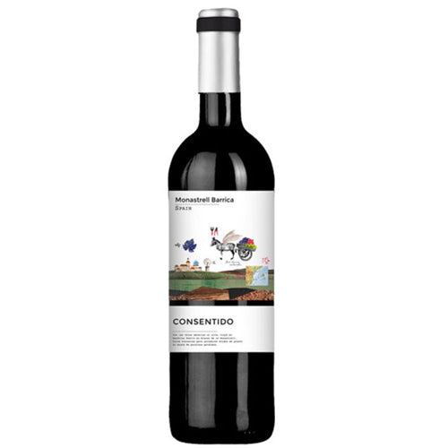 Consentido Monastrell Barrica 2017 - 750ML Hot on Sale