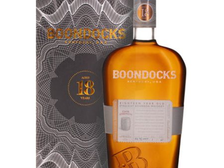 Boondocks Straight Bourbon Whiskey 18YR-750ml Cheap