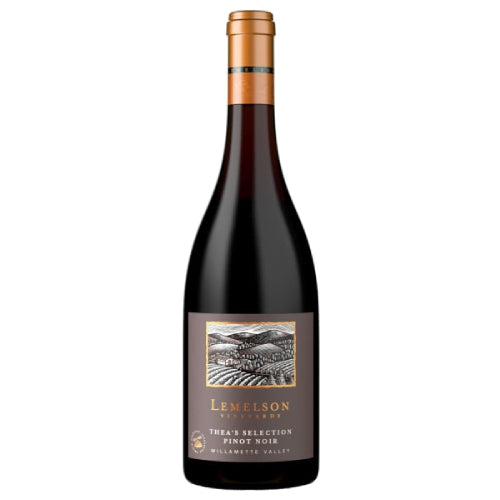 Lemelson Pinot Noir Theas Select 2021- 750ml Hot on Sale