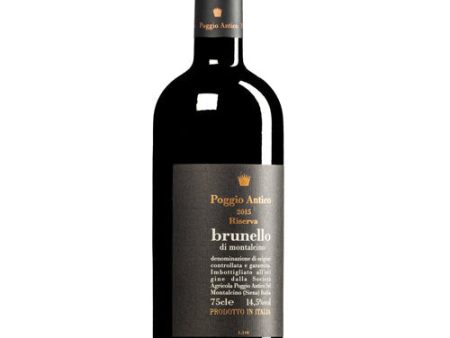 Poggio Antico Brunello di Montalcino Riserva 2015 - 750ML Online Hot Sale