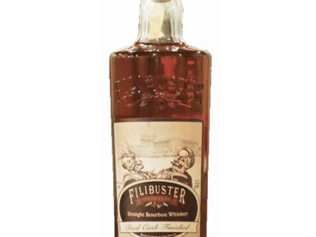 Filibuster Straight Bourbon Whiskey Dual Cask Finished NV - 750ML For Sale