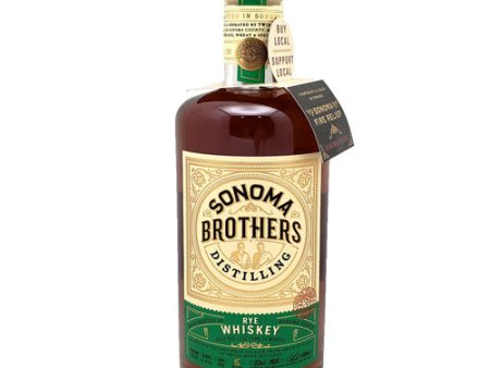 Sonoma Brothers Rye Whiskey NV - 750ML Online now