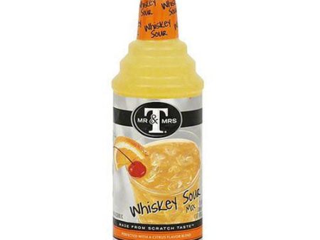 Mr&mrs Whiskey Sour Mix - 750ML Supply