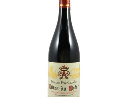 Domaine Pere Caboche Cotes du Rhone Reserve Red 2020 -750ML For Discount