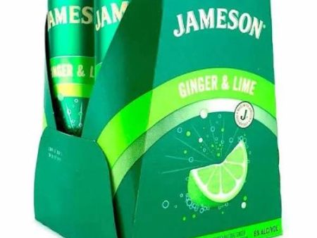 Jameson Ginger Lime 4 Pack Cans 335ML Online now