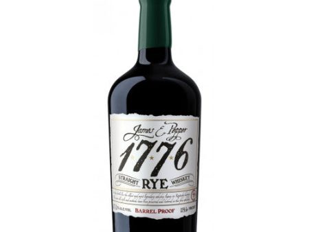 James E. Pepper 1776 Barrel Proof Straight Rye Whiskey - 750ML Fashion