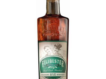 Filibuster Straight Rye Whiskey Dual Cask Finished NV - 750ML Cheap