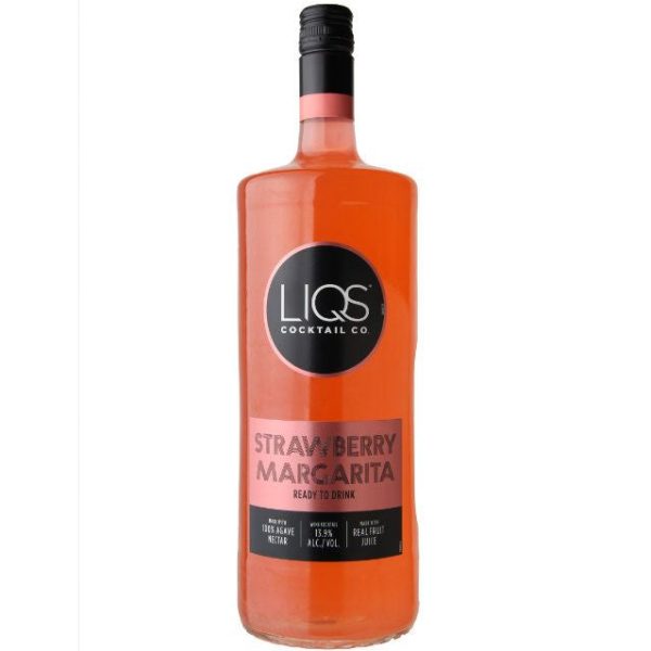 Liqs Strawberry Margarita - 1.5L For Cheap